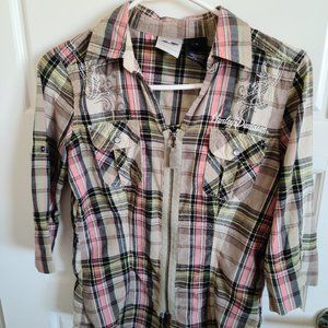 Harley Davidson button down shirt